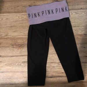 VS PINK Capris Yoga Pants
